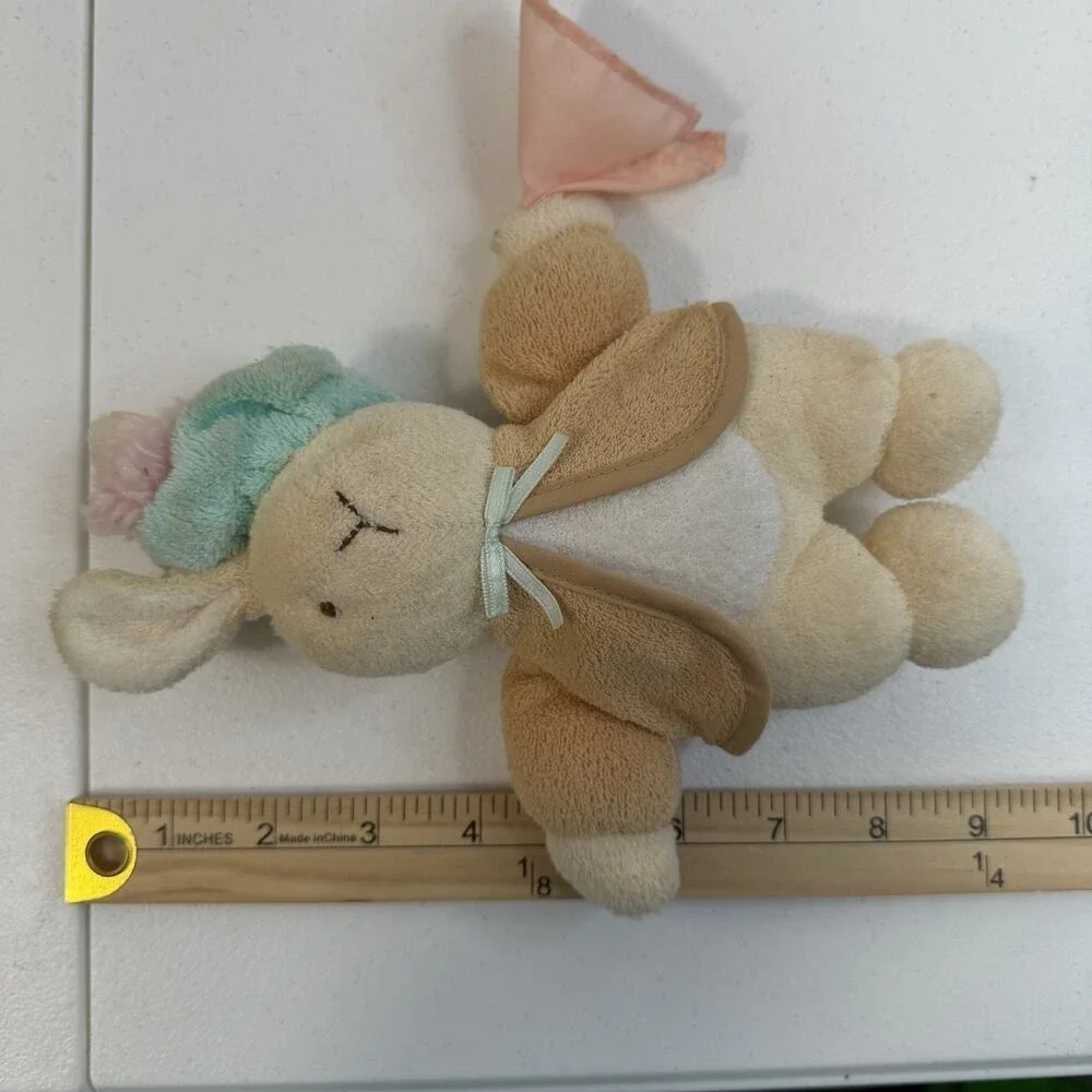 Vintage Eden Frederick Warne Baby Bunny Rabbit Rattle Stuffed‎ Animal Plush